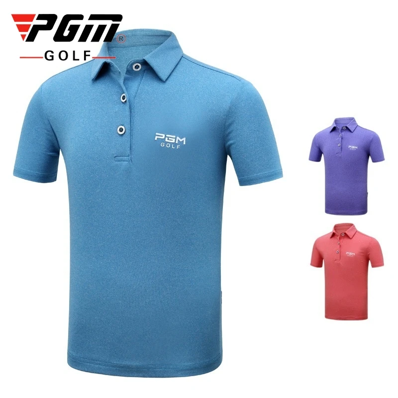 

2020 Pgm Men's Golf T-Shirt Anti-sweat Short Sleeve T-Shirt Mens Sports Outdoor Quick-Drying Exercise Tops AA11832