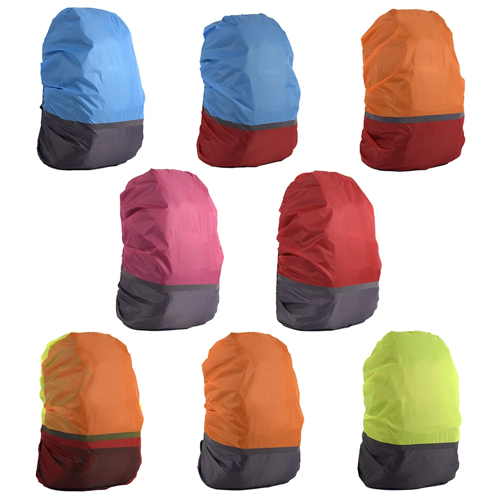Уличная водонепроницаемая сумка чехол от дождя светоотражающий для рюкзака