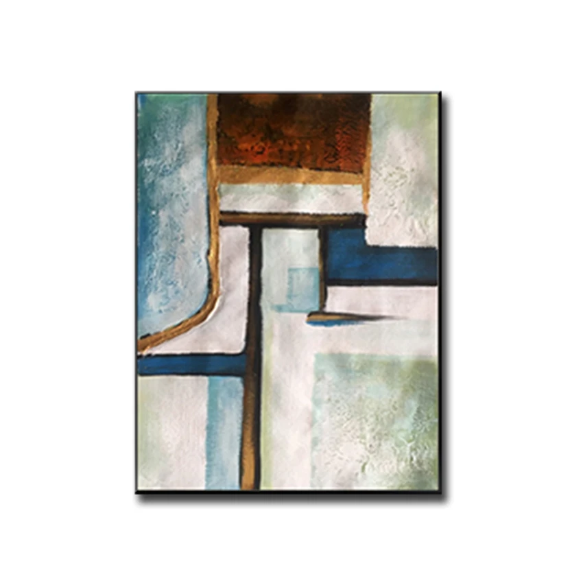 

Modern Large size Contrast color Abstract Hand Painted Oil Painting On Canvas wall Art Home Decor Hanging Picture no framed
