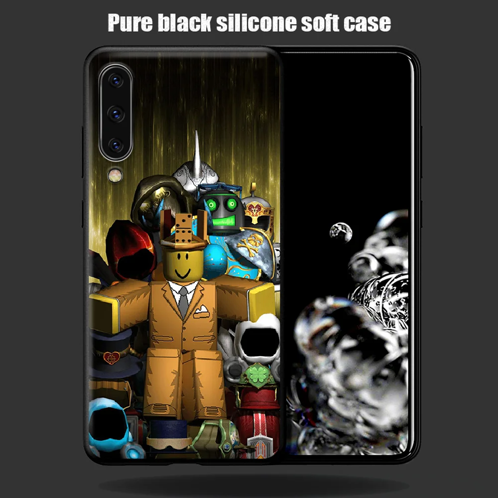 

RobloxS GAME Phone Case Cover For Samsung Galaxy A7 8 10 20 20e 21 30 30S 31 41 50 50S 51 70 71 91 black Cell Painting Etui 3D
