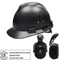 en ce safety helmet anti noise earmuffs construction hard hat quality vent holes protective helmets work cap for working riding