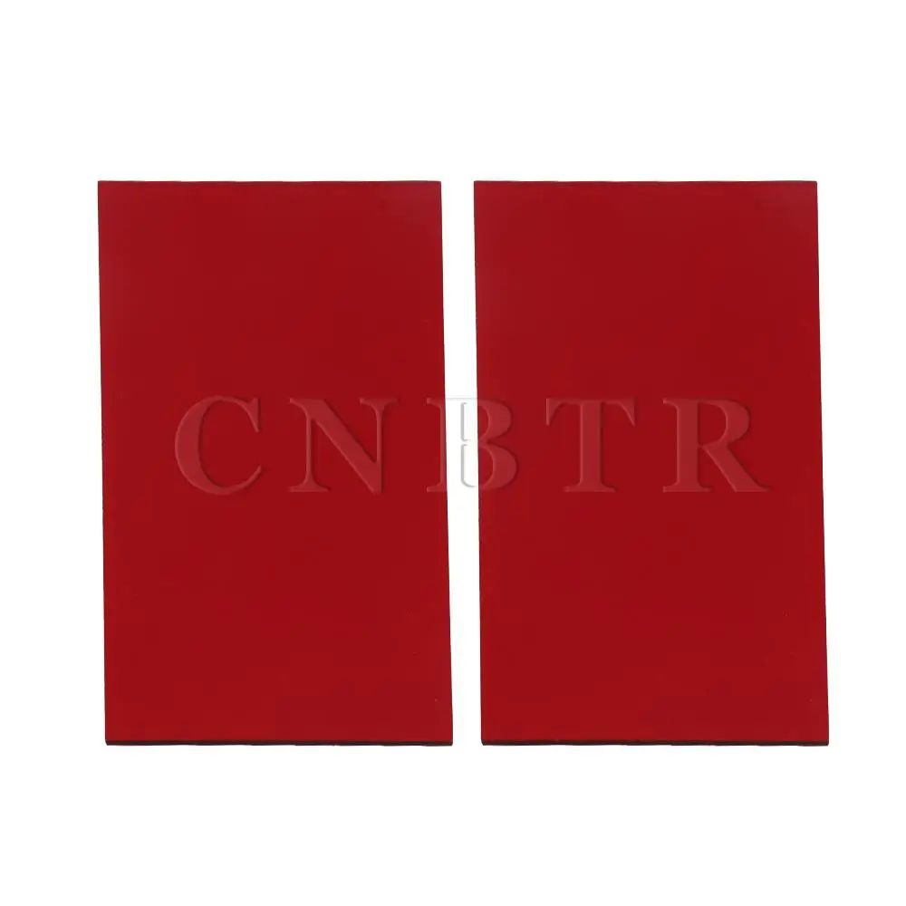 CNBTR 2 шт. прозрачные красные 10x20x2 6 мм акриловые листы сделай сам Аксессуары |