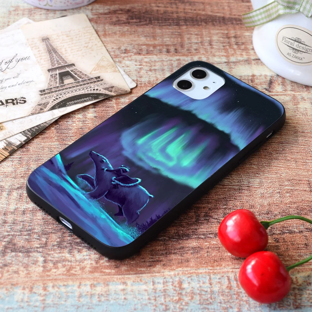 

For iPhone His Dark Materials - Fan Art Soft TPU Border Apple iPhone Case