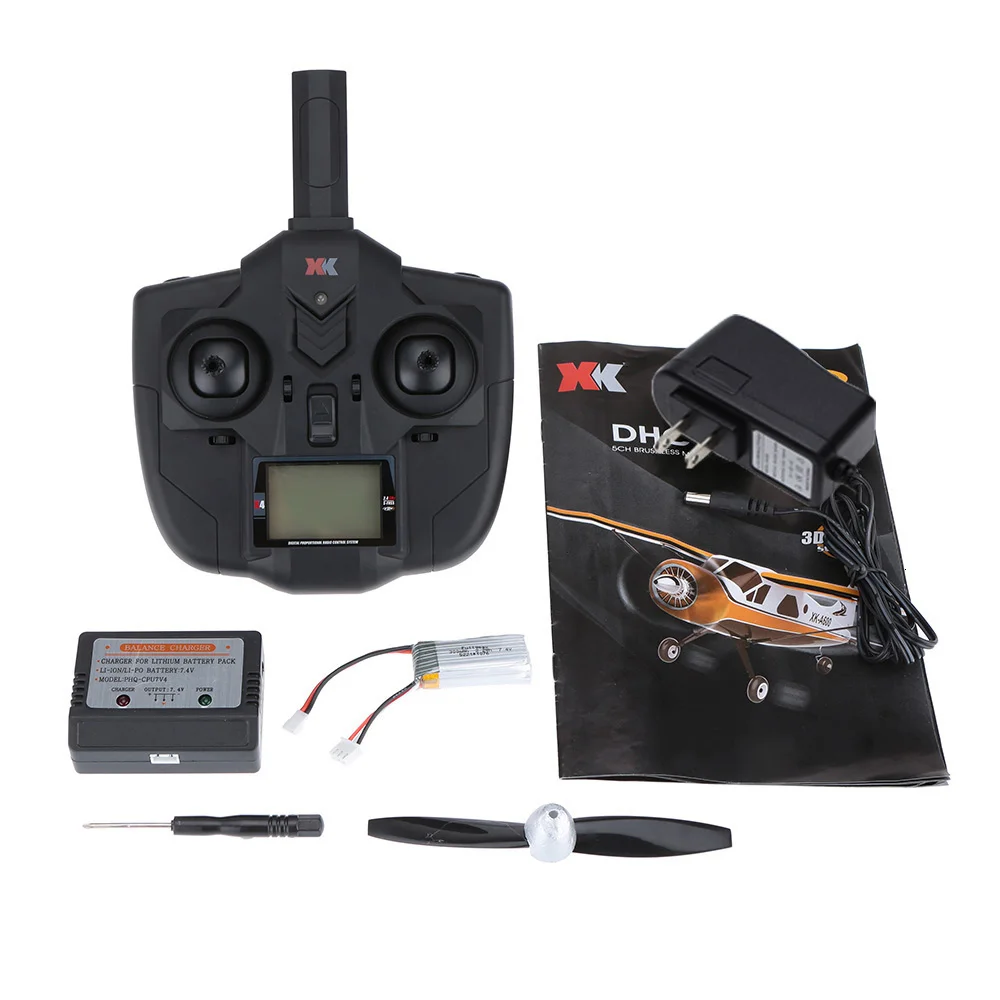 WLtoys XK A600 5CH 3D6G система бесщеточный радиоуправляемый самолет модель самолета 1-2 совместимая Futaba Модель RTF 2 Модернизированный радиоуправляемый самолет F949