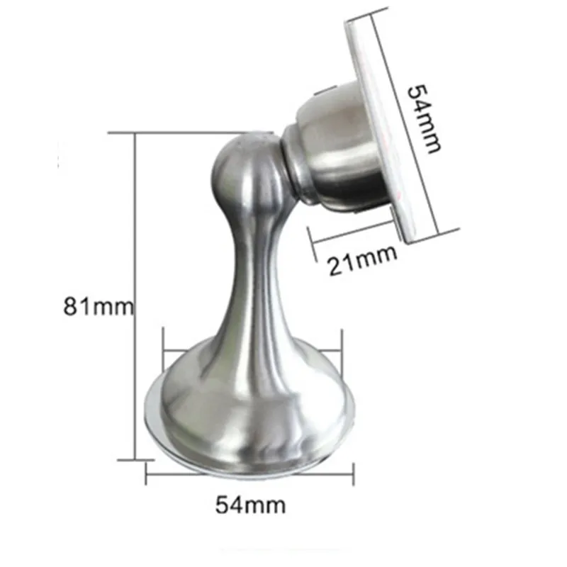 Магнитная дверная наклейка из нержавеющей стали скрытый держатель для