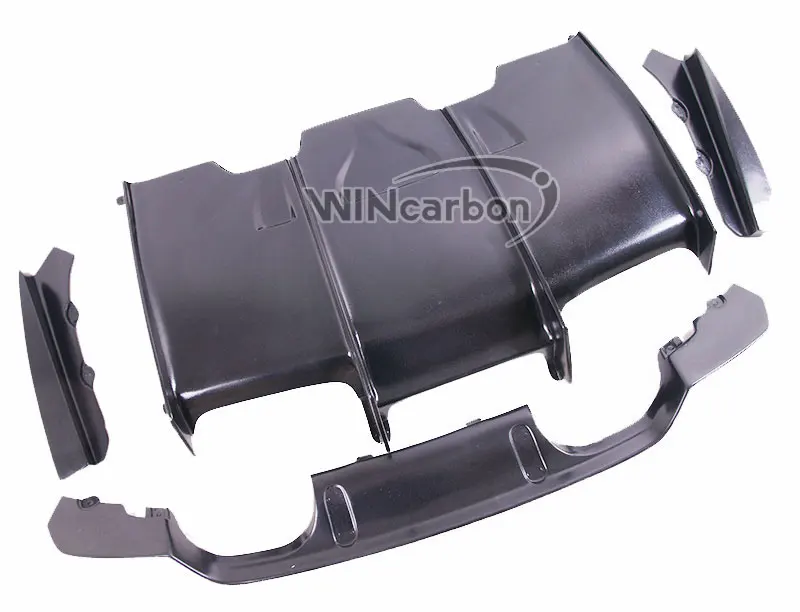 Окрашенный задний диффузор для губ PSM 4 шт. в комплекте F82 M4 F80 M3 2015UP|Обвесы| |