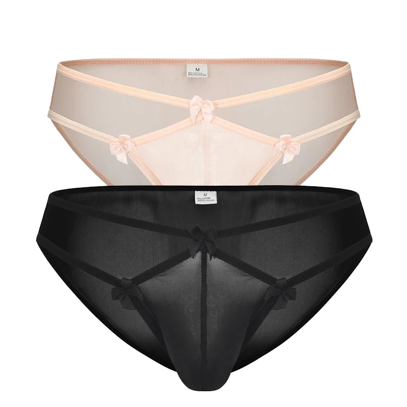 

Mens Sexy Hollow Lace G String Underwear Shorts Sexy Briefs Panties Bikinis