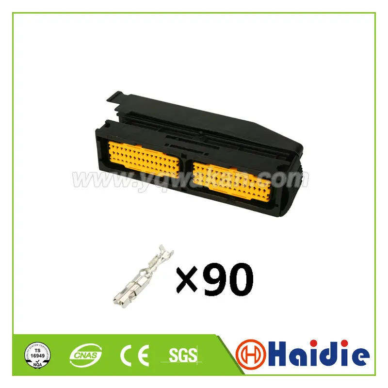 

1set auto 90pin FCI cable wire connector, 90way ECU wiring harness connector 211 PC902S0009 211PC902S0009