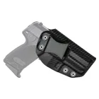 Углеродное волокно Kydex внутренний пояс кобура для HK USP 9 мм. 40 Компактный скрытый переносной IWB маскирующий чехол правая рука