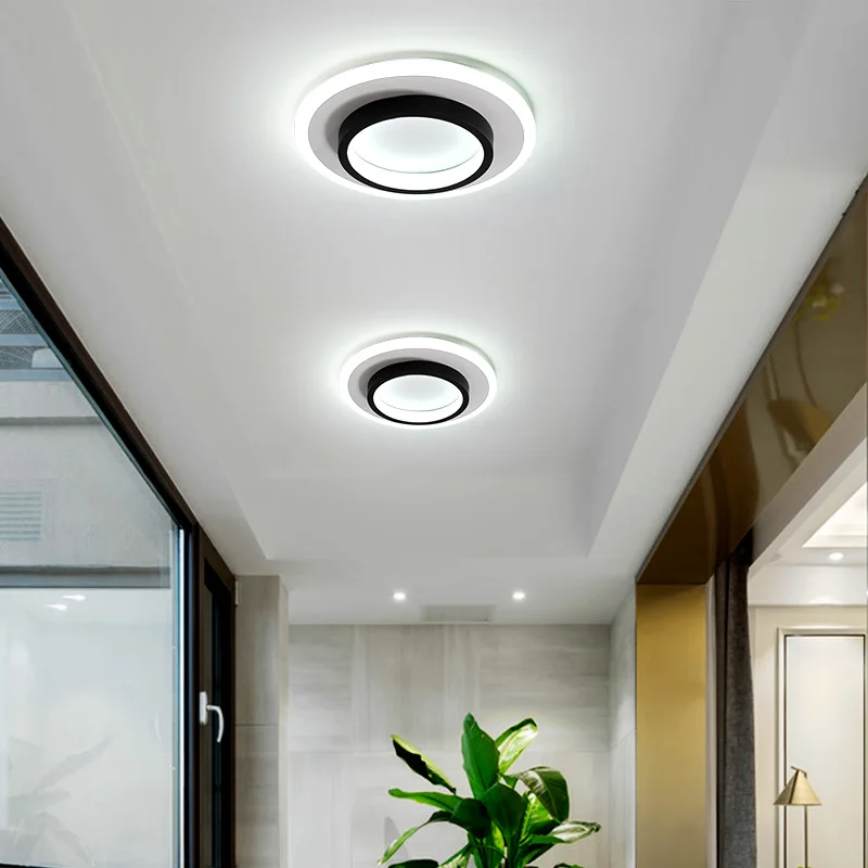 

Modern LED Ceiling Overhead Lamp for Corridor Aisle Household Round Chandelier in the Kitchen Balcony Porch Lighting Fixture