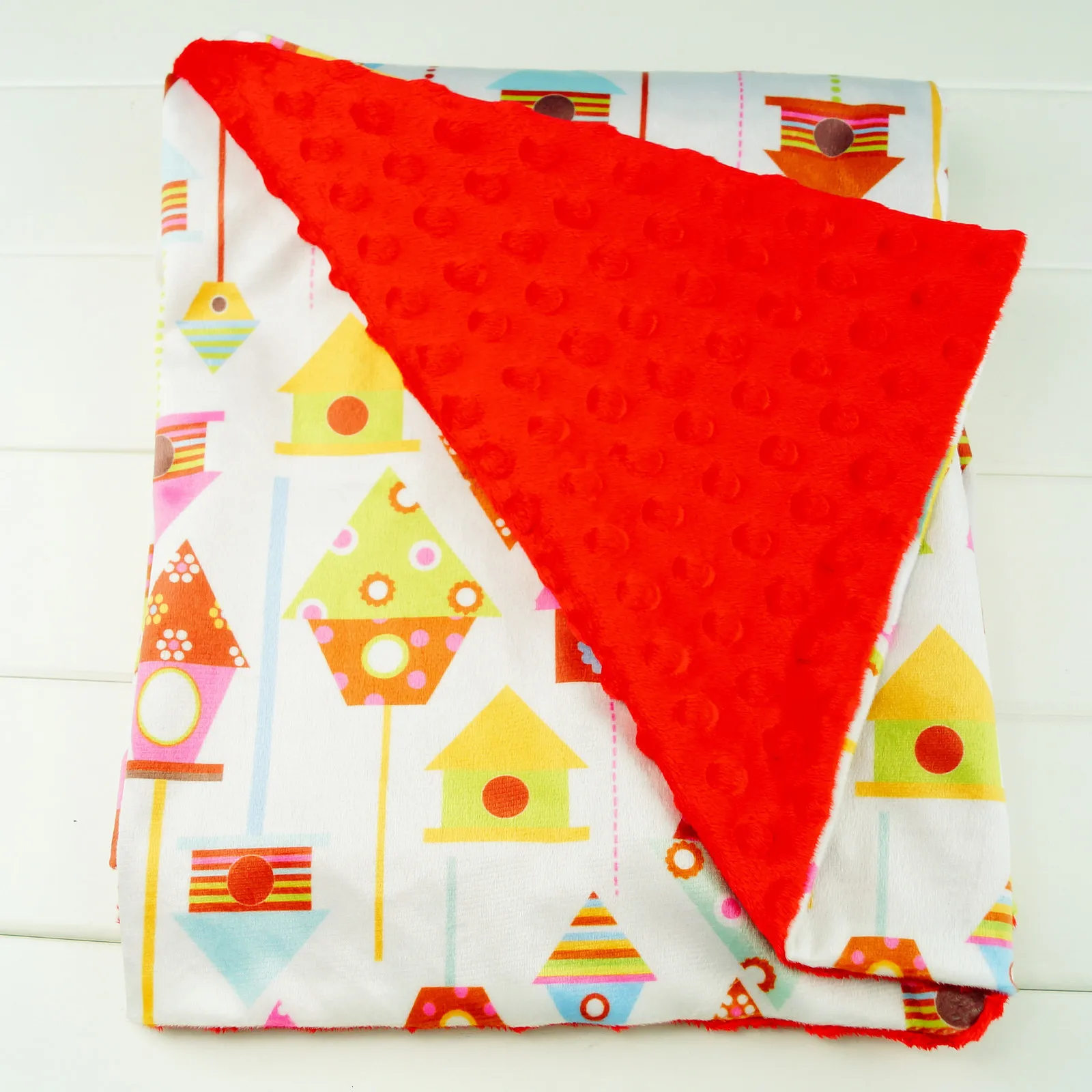 Флисовое детское одеяло в горошек для новорожденных Пеленальное Одеяло конверт