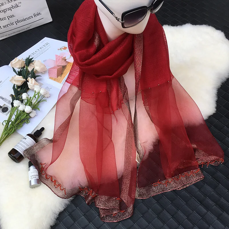 

New Soft Wrap Scarf Ladies Shawl Scarf chiffon hijab Head ponchos and capes Scarves one