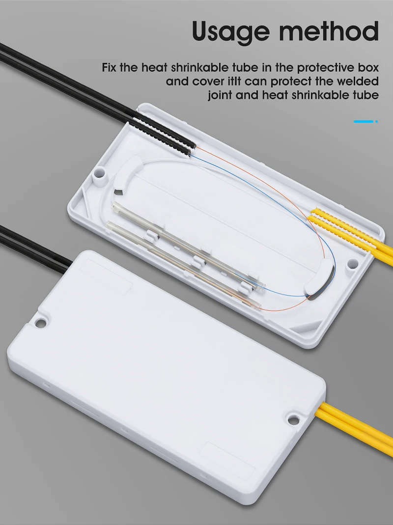 Коробка для защиты кабеля от падения коробка оптического волокна термоусадочные