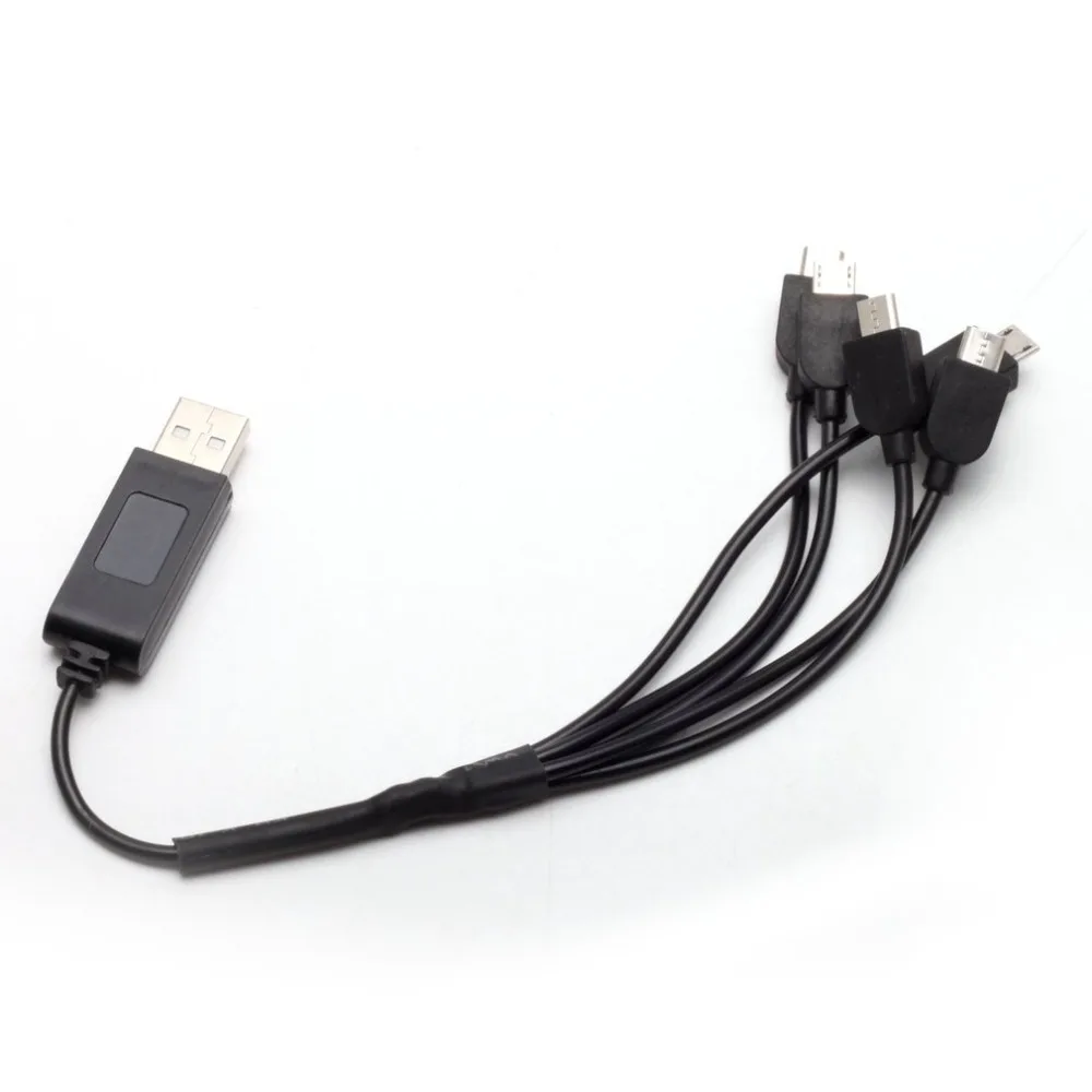 Зарядный USB-кабель 5-в-1 для квадрокоптера XS809S SG700 YH-19HW RC зарядный кабель USB | Игрушки
