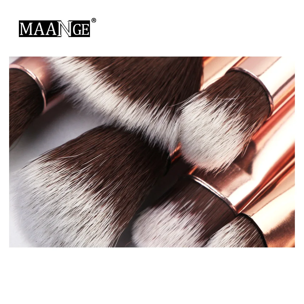 15 кистей для макияжа глаз набор высокого класса с аккумулятором трехцветная