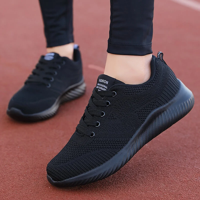 Women's Sneakers Spring Ladies Flat Shoes Casual Women Vulcanized Fashion Lightweight Mesh Breathable Female Running Shoes