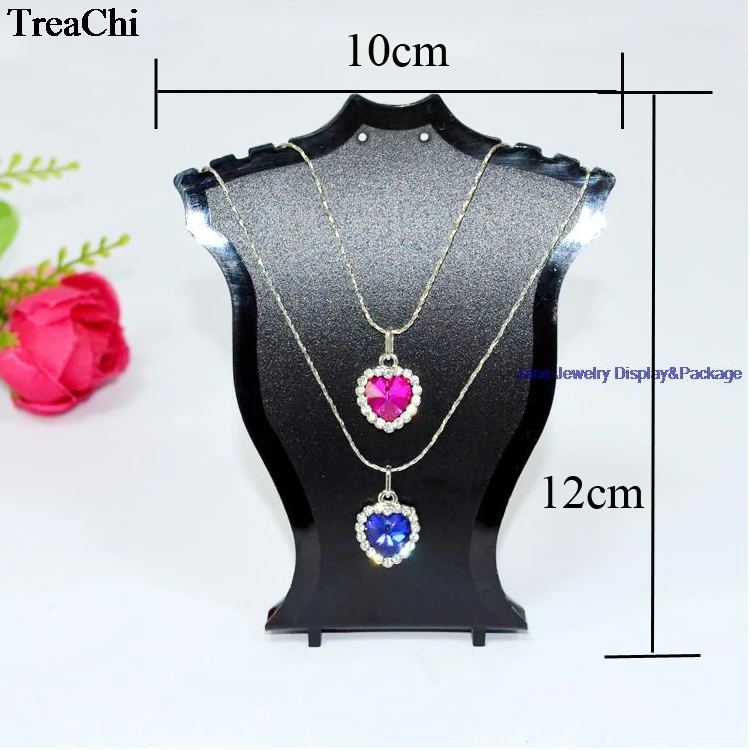 Стеллаж для ювелирных изделий мини размера 12 см пластиковая подвеска на шею бюст