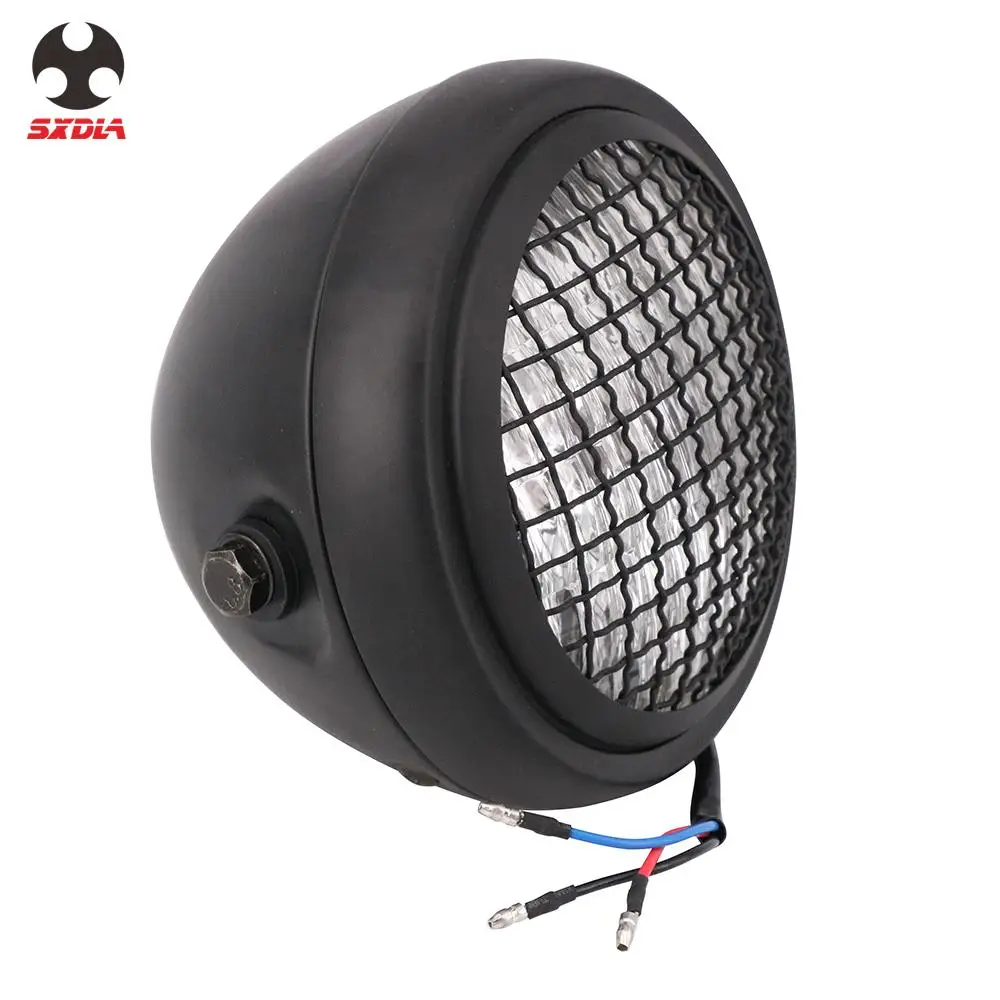 Универсальные фары для мотоцикла головного света в сборе Harley Cafe Racer Bobber на