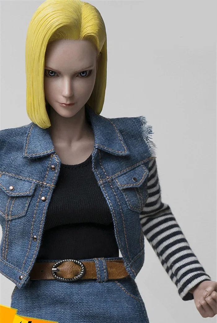 Soldier Phicen 1/6 масштаб Dragon Ball Z Android 18 лазурит экшн игрушечная фигурка-модель для детской игрушки