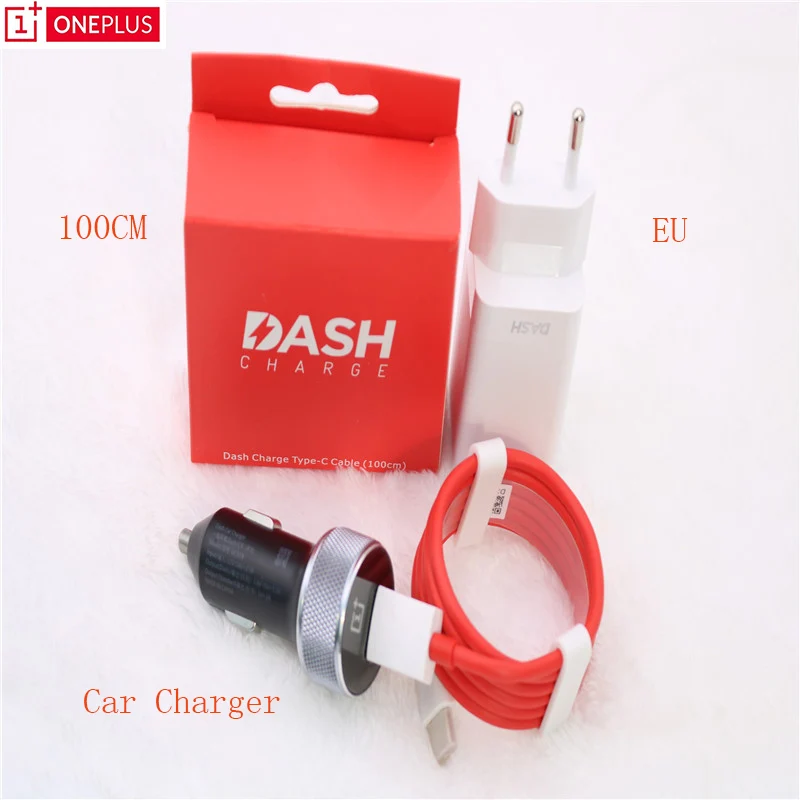

Original Oneplus 6 6T Dash Car Charger Dash Charge 3.4V~5V=3.5A Standard 5V=2A For Oneplus 3/3T/5/5T/6 Dash Charger Adapter
