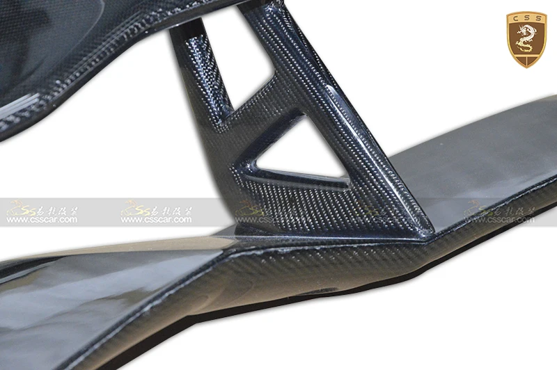 

CSSYL Full Carbon Fiber LP700 Rear Spoiler Wing for Lamborgini Aventador lp700 DMC Style High Quality Spoilers Auto Accessories