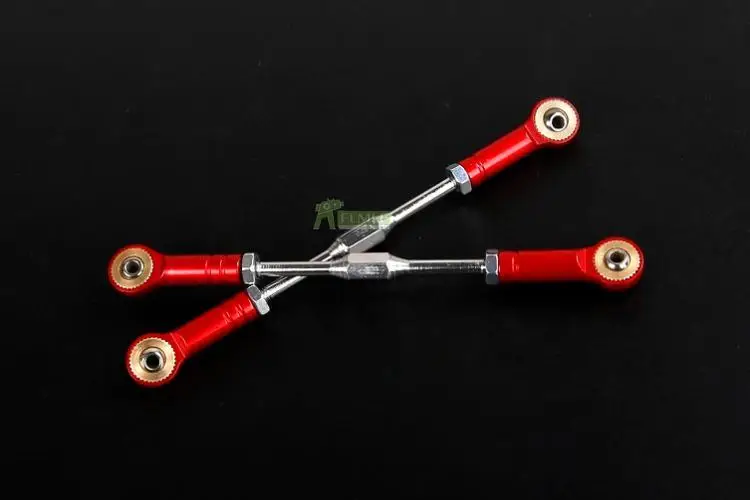 Alloy CNC Steering Tie Rod Pull Fit for 1/8 HPI Racing Savage XL FLUX Rovan TORLAND Monster Brushless Truck Parts | Игрушки и хобби