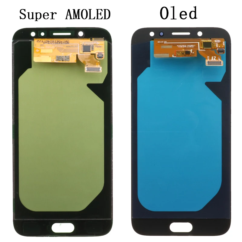 ЖК дисплей SUPER AMOLED 5 дюйма для Samsung Galaxy J7 Pro 2017 J730 J730F сенсорный экран дигитайзер в