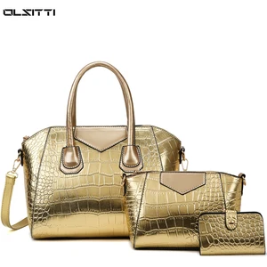 3 In 1 Luxury Brand Designer Shoulder Bags for Women 2021 High Quality Crossbody Bag Vintage Handbag Luxury Lady Shopping Bag