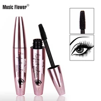 hot selling music flower dazzle long curling anti smudge mascara dazzle thick type makeup cosmetic gift for women m1042