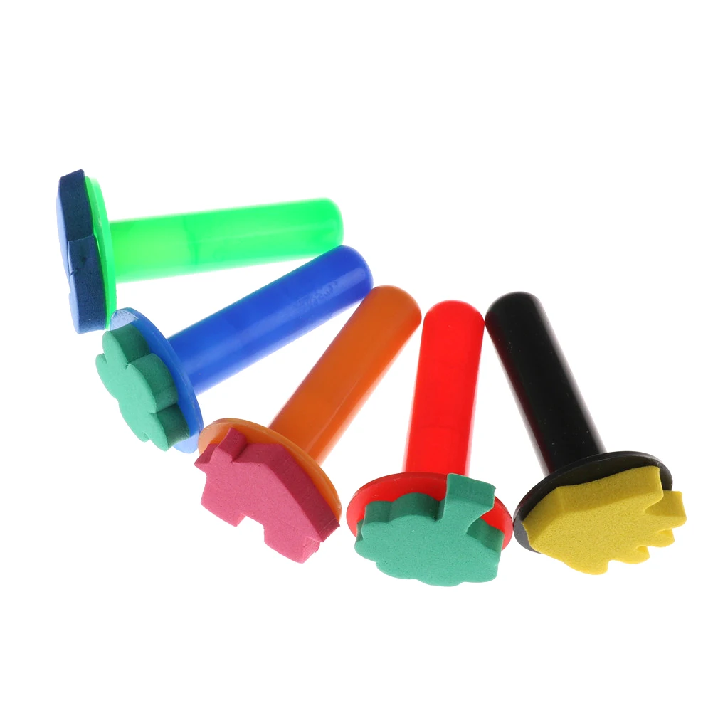 5 цветов красочные детские строительные игрушки EVA для детей нетоксичный