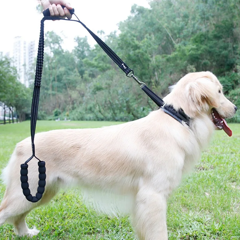 Elastic Dog Leash Reflective Stripe Long Pet Rope Belt Nylon Lead Running Durable Products | Дом и сад