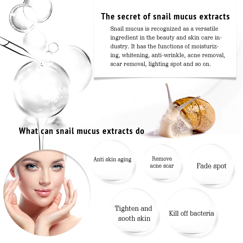 OMY LADY Snail Repairing Face Cream Anti-Wrinkle Essence Firming Skin Care Moisturizing Anti-aging Nourishing | Красота и здоровье