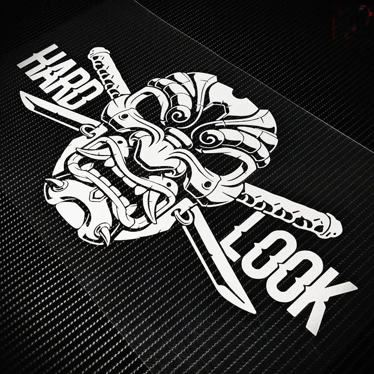 Светоотражающие наклейки в стиле ретро Самурай японский ниндзя JDM японские