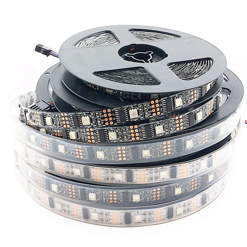 5 в постоянного тока м ws2801 внешняя 2801 ИС индивидуально Адресуемая 5050 smd Rgb лента 32
