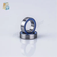 free shipping steel thrust bearing 4pcs 6x10x3 blue rubber bearings abec 3 mr106 2rs by jarblue