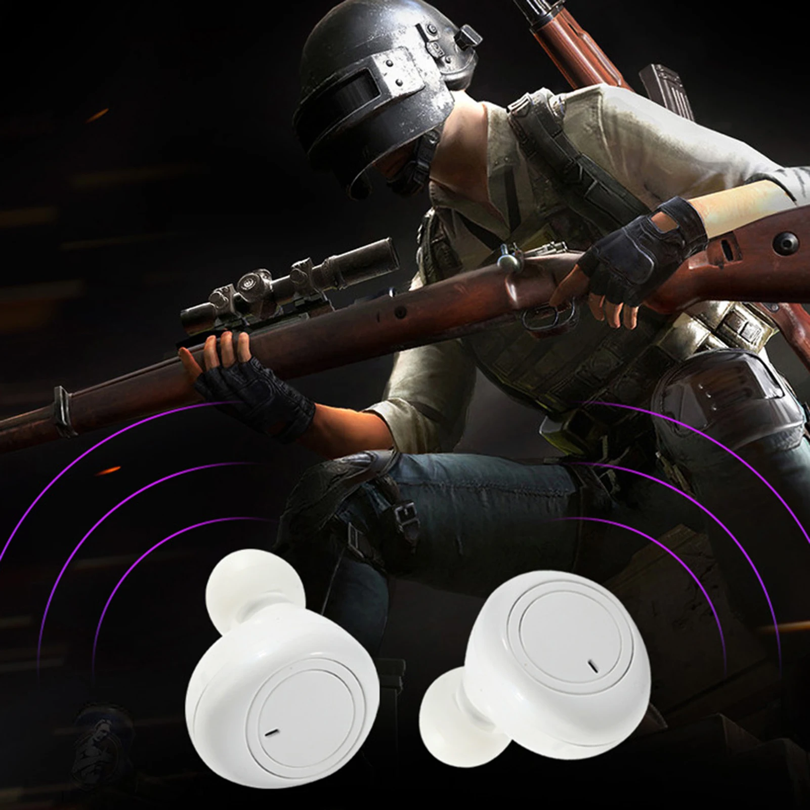 Беспроводные наушники Bluetooth 5 1 TWS S100 для Samsung Xiaomi Huawei смартфон 3D Музыка Спорт с