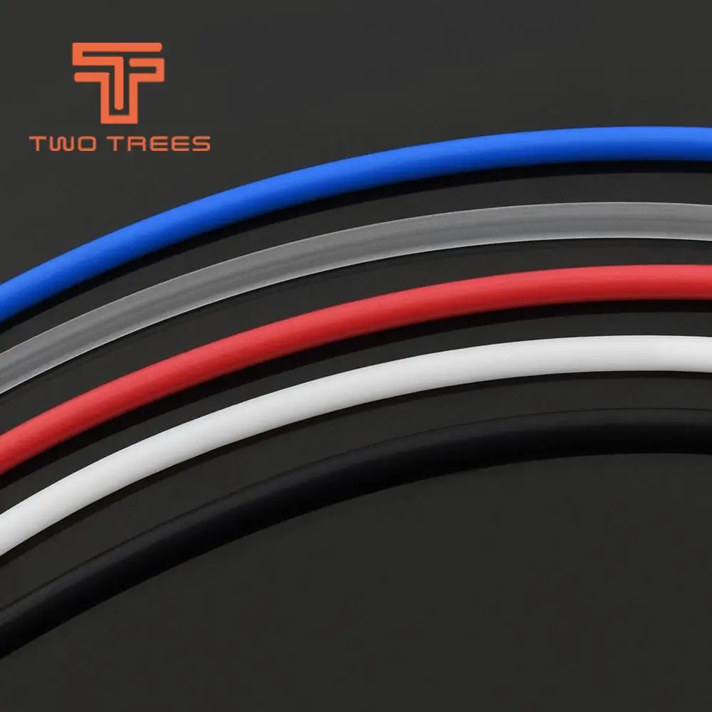 Тефлоновая трубка TL Feeder 1 м экструдер hotend Rostock Bowden Филамент 75 мм ID 2 OD 4