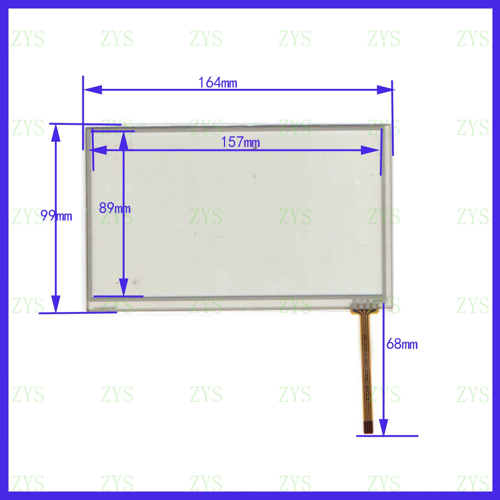 

wholesale AJ2934 164*99mm resistance screen for GPS CAR this is compatible Touchsensor glass AJ 2934