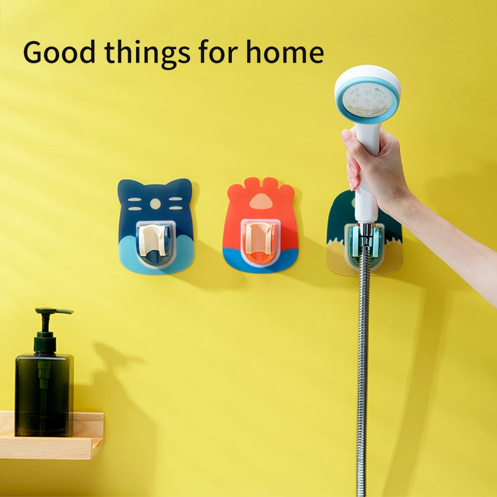 Водонепроницаемый держатель для душевой лейки самоклеящийся ванной комнаты с