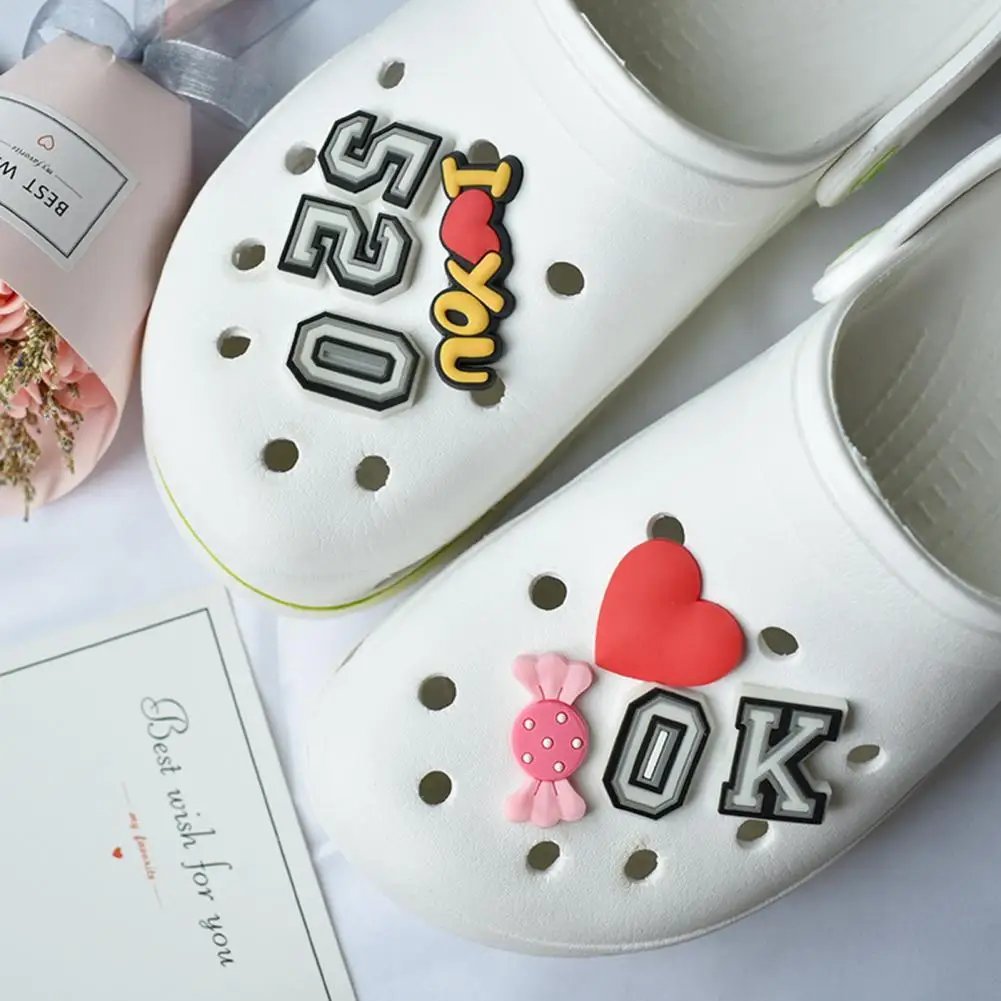 

Подвески для украшения обуви, маленькие, износостойкие, 37 шт.