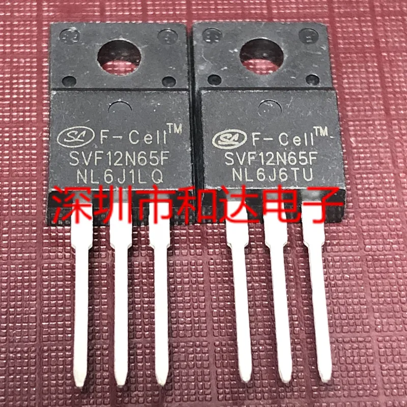 

5pcs SVF12N65F TO-220F 650V 12A