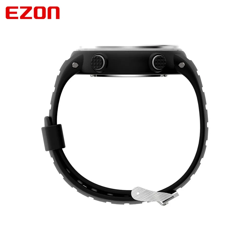 EZON T007A11 Смарт-часы блок swich gps Push Message Бег Спорт на открытом воздухе трекер сердечного ритма Смарт-часы с водонепроницаемым