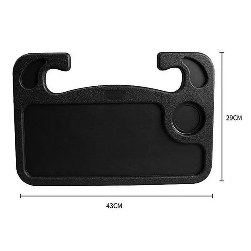 

Car Steering Wheel Table Tray Laptop Food Dining Reading Writing Stand Holder Tablet Computer Desk Stand Black Color