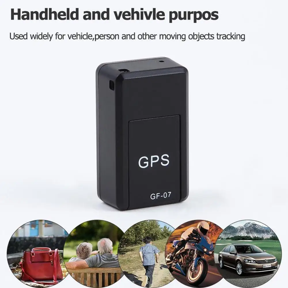 

GF07 магнитный мини-автомобильный трекер GPS в режиме реального времени, локатор для отслеживания, магнитный GPS-трекер, локатор для транспортно...