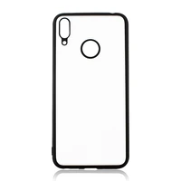 manniya for huawei y series blank sublimation rubber phone case with aluminum inserts 10pcslot