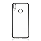 MANNIYA для Huawei Y9 Y7 Y6 Y6P Y8P чистый сублимационный резиновый чехол для телефона с алюминиевыми вставками 10 шт.лот