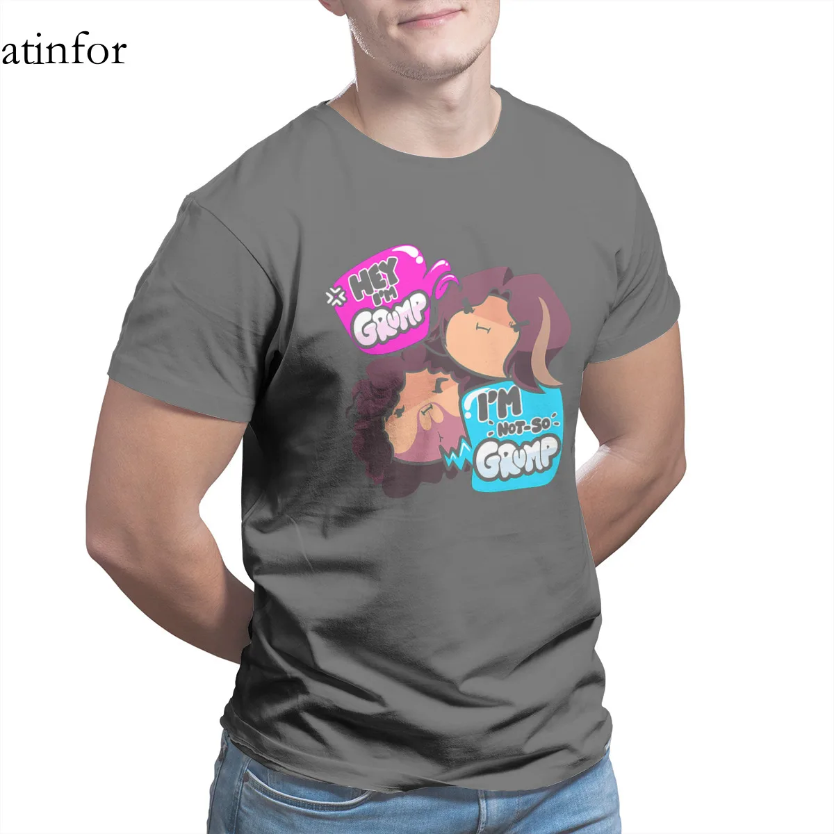 

Good Game I hate you Men's T-shirt Print Games Vintage Short Sleeve 4XL 5XL 6XL Tees 26894