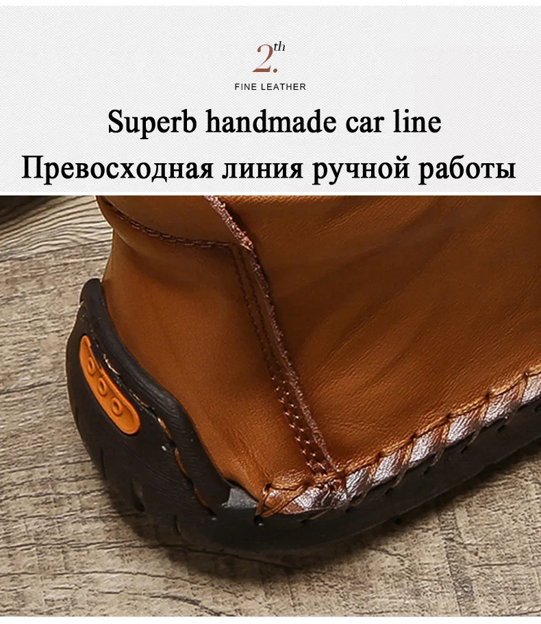 Мужские ботинки; зимние ботинки; мужская повседневная обувь из высококачественной кожи; плюшевые ботильоны; теплые мужские ботинки на меху; Зимняя мужская обувь