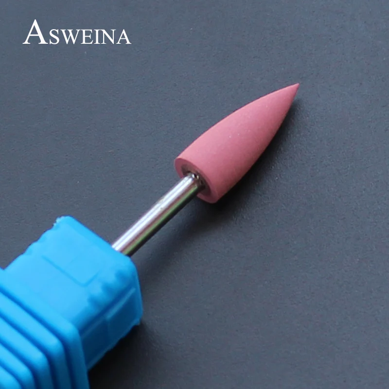 Asweina 1 шт. розовый цвет буфер для ногтей инструменты полировки электрического