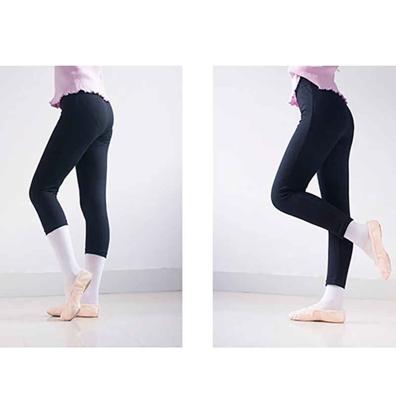 Женские леггинсы Капри Для балета обтягивающие Стрейчевые штаны для гимнастики